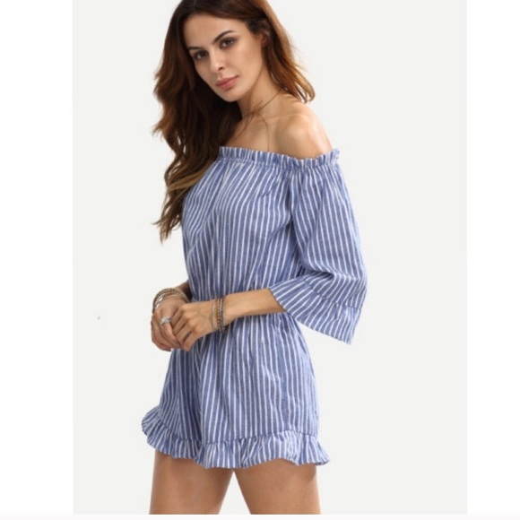 Other - ☀️END OF SUMMER SALE ☀️striped romper